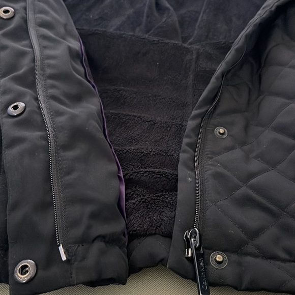 CALVIN Klein Puffed, Hooded, fully Sherpa lined women’s JACKET Sz LARGE - Picture 14 of 16